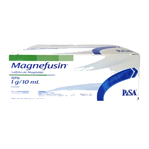 MAGNEFUSIN(SULFATO DE MAGNESIO)100AMPSOL