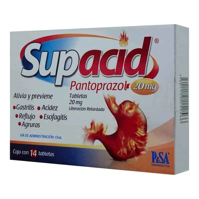 SUPACID 14 TABS 20 MG