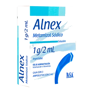 ALNEX(METAMIZOL SODICO 1G/2ML)3AMP SOL