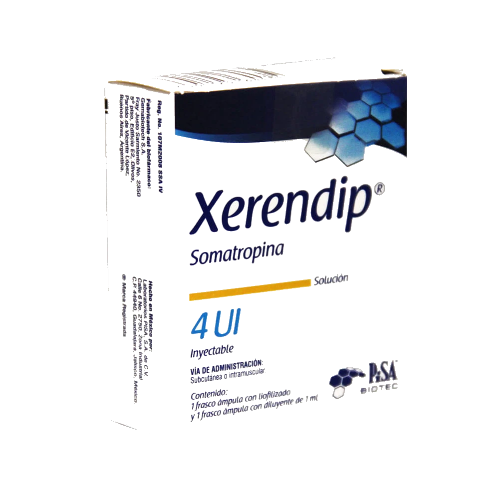 Xerendip Solución Inyectable 4 UI 2 Frasco Ámpula