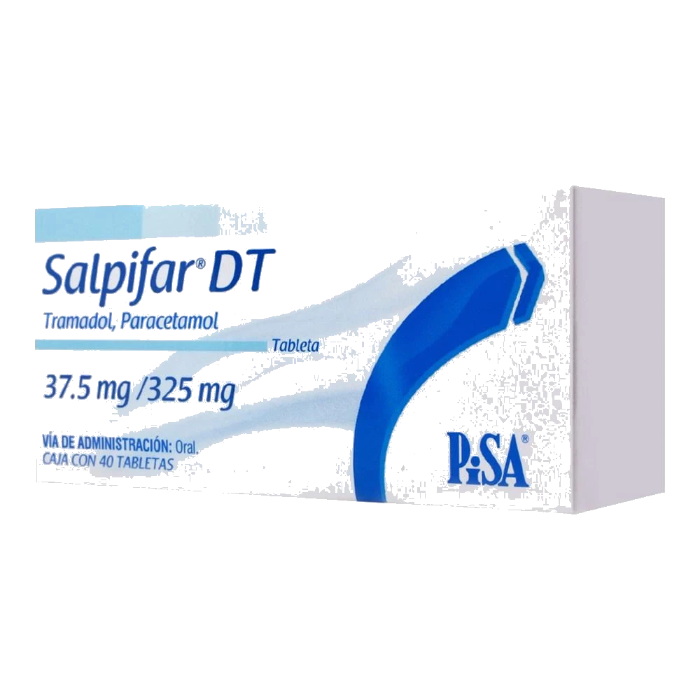 Salpifar Dt 37.5 Mg/325 Mg 40 Tabletas