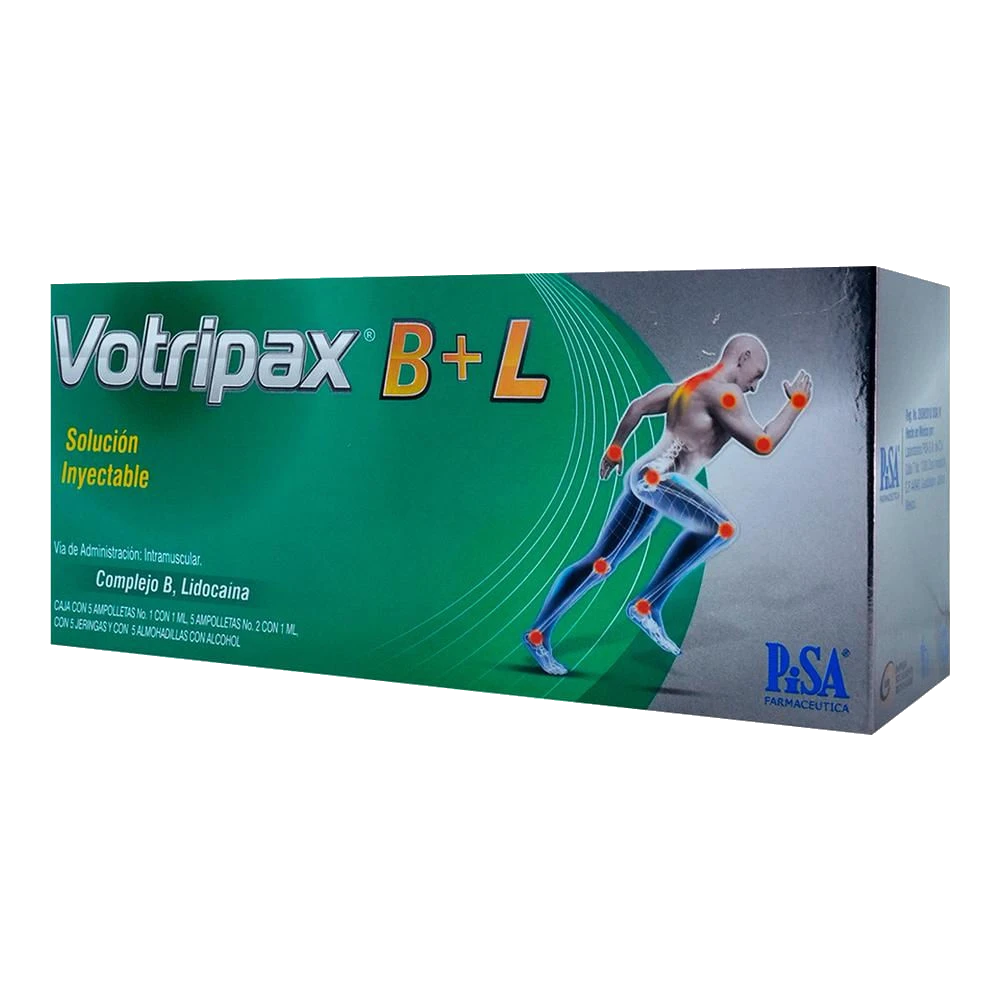 Votripax B+L Solución Inyectable 5 Ampolletas 1 Ml