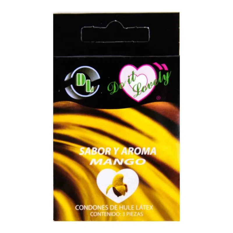 DL DO IT LOVELY MANGO 3 CONDONES