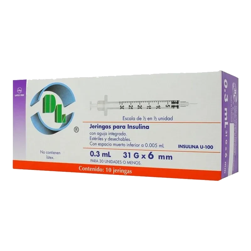 JGA DESCH DL .3ML INSUL 31X6MM C