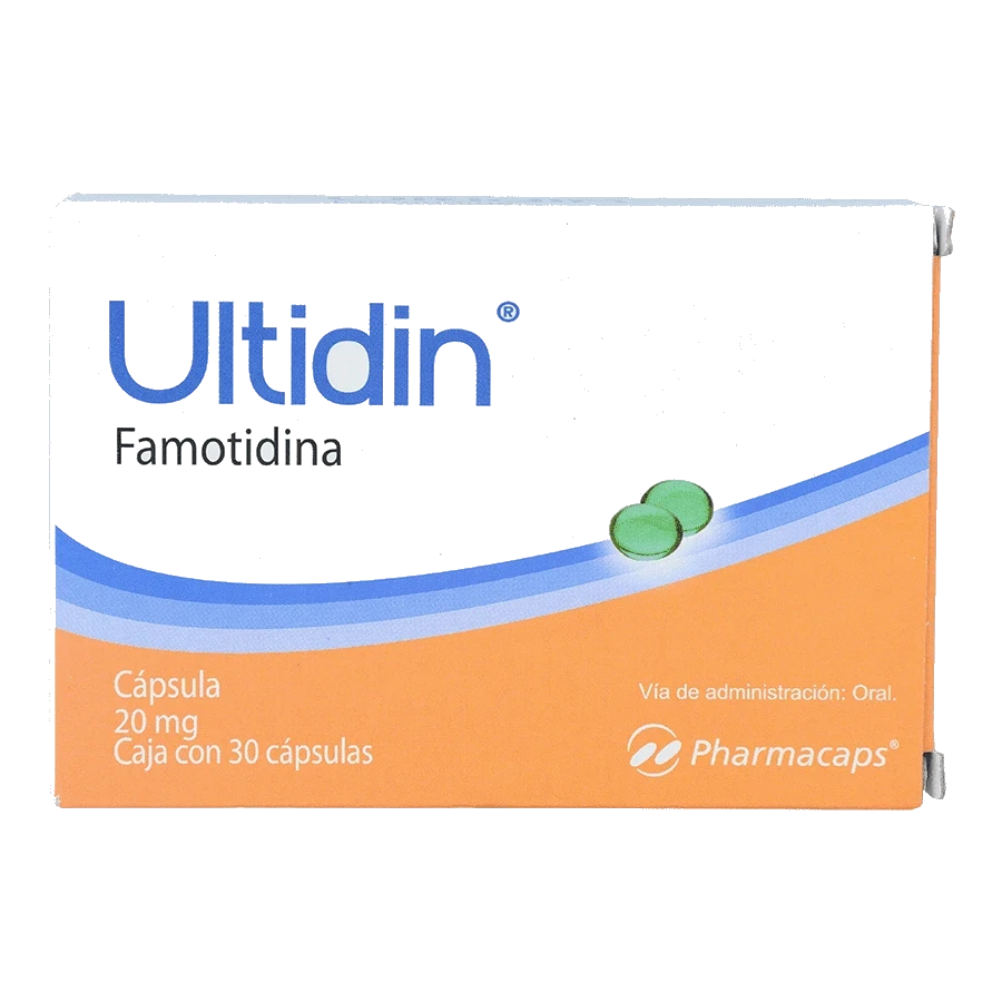 ULTIDIN (FEMOTIDINA 20MG) 30CAPS