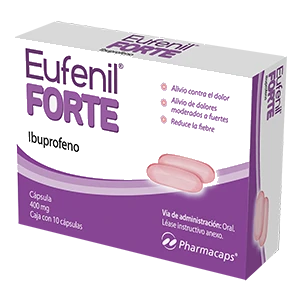 EUFENIL FORTE (IBUPROFENO 400MG) 10CAPS