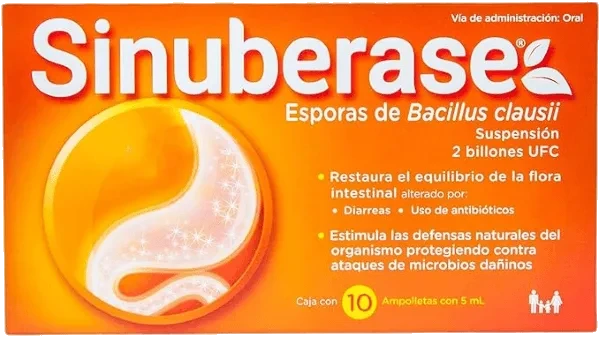 SINUBERASE 2BILLONES UFC/5ML AMP ING C/10 *SFI*