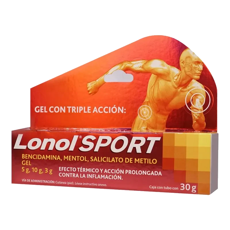 LONOL SPORT GEL TUBO 30 G