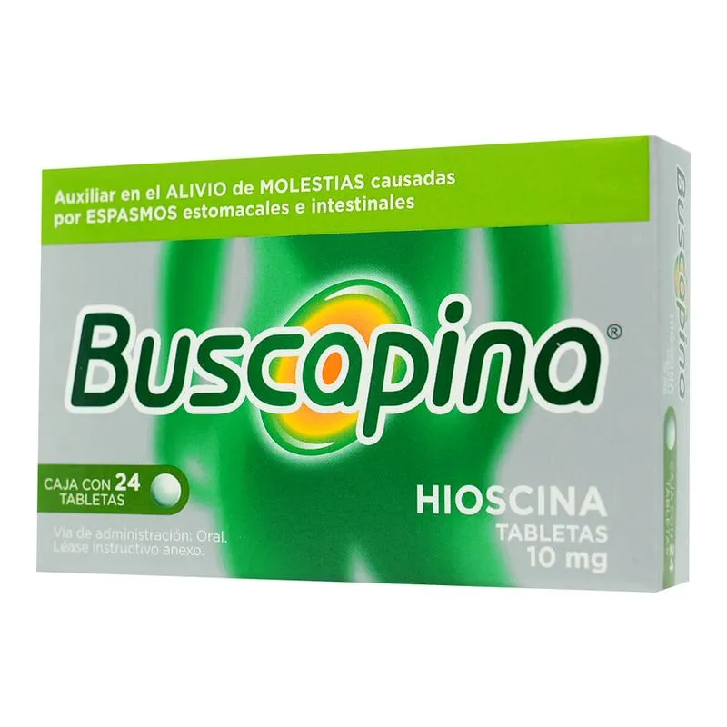 BUSCAPINA 24 TABS 10 MG