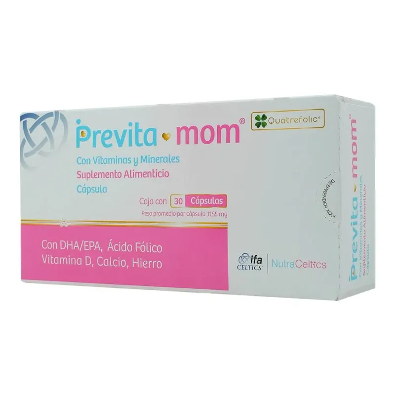 PREVITA MOM 30 CAPS 1166 MG