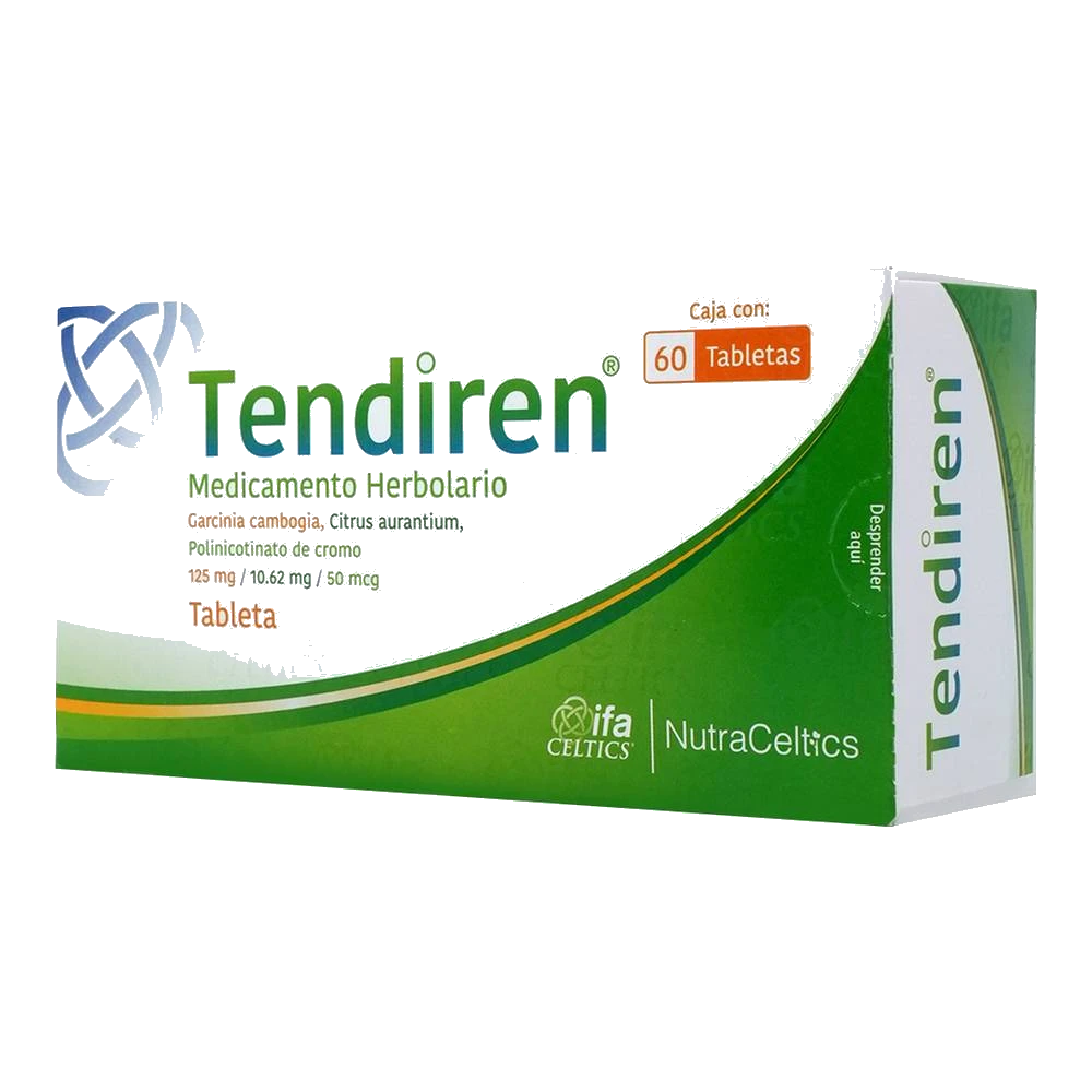 Tendiren 125 / 10.62 Mg / 50 Mcg 60 Tabletas