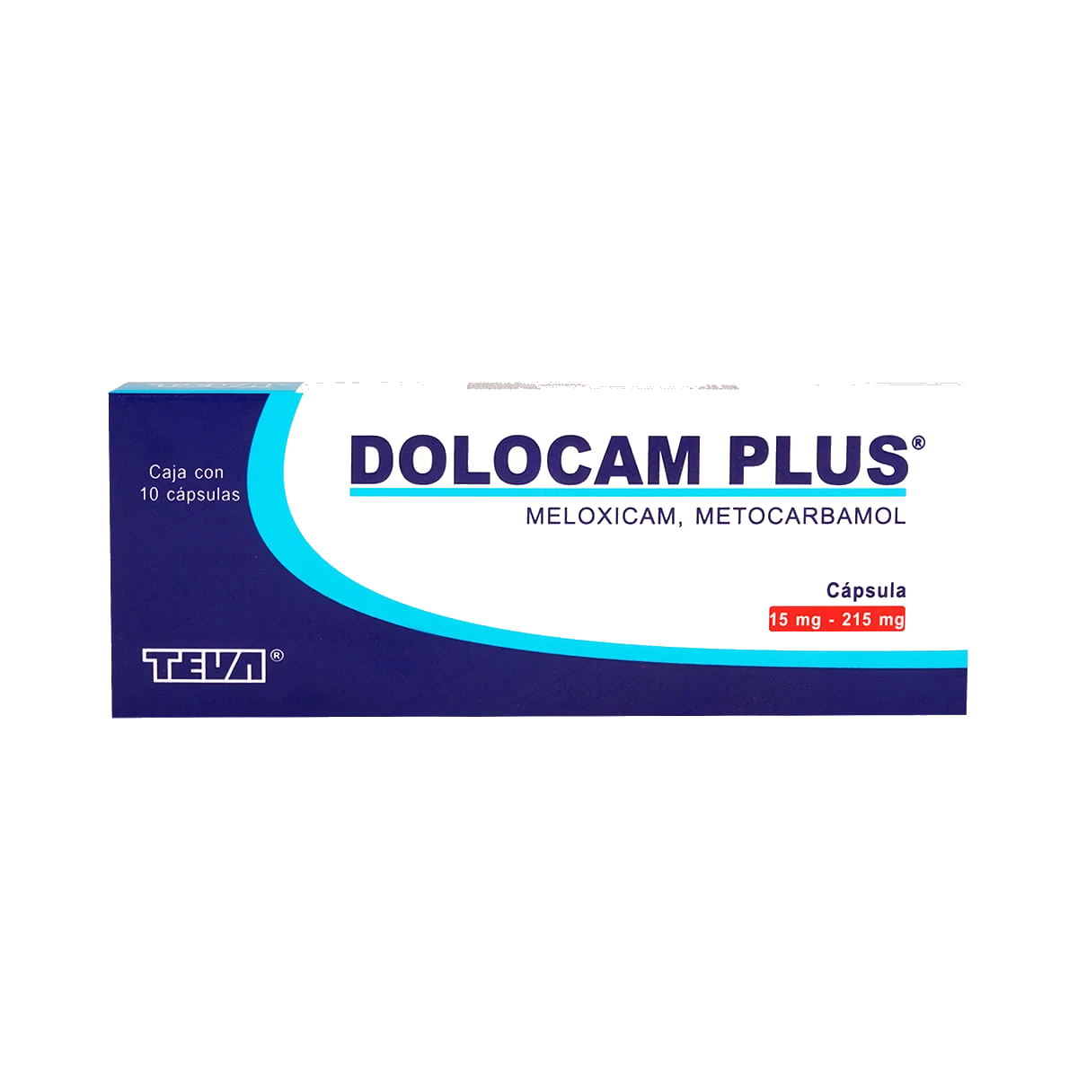 Dolocam Plus 15/215 Mg 10 Cápsulas