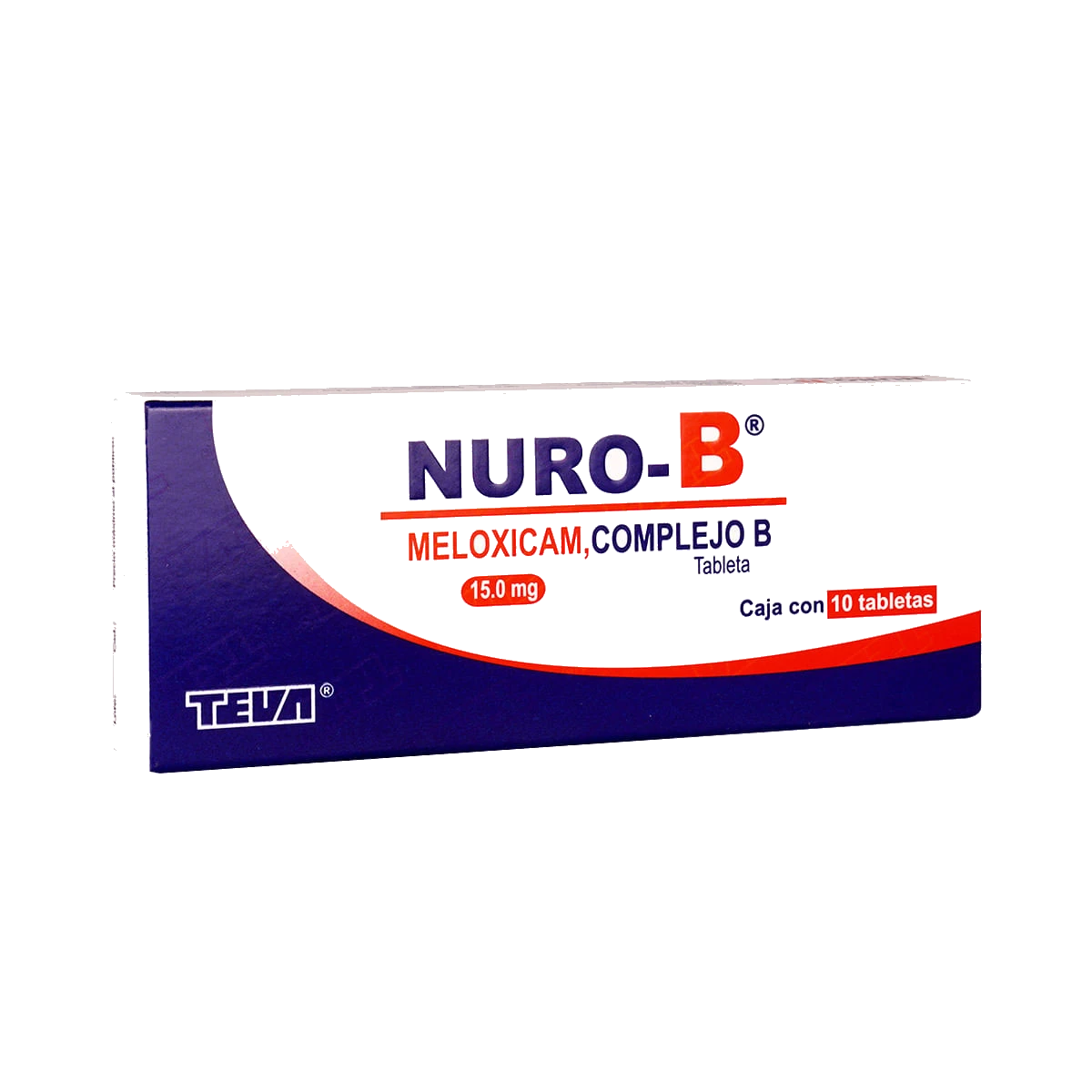 Nuro-B Rimsa Meloxicam 15 mg Caja Con 10 Tabletas