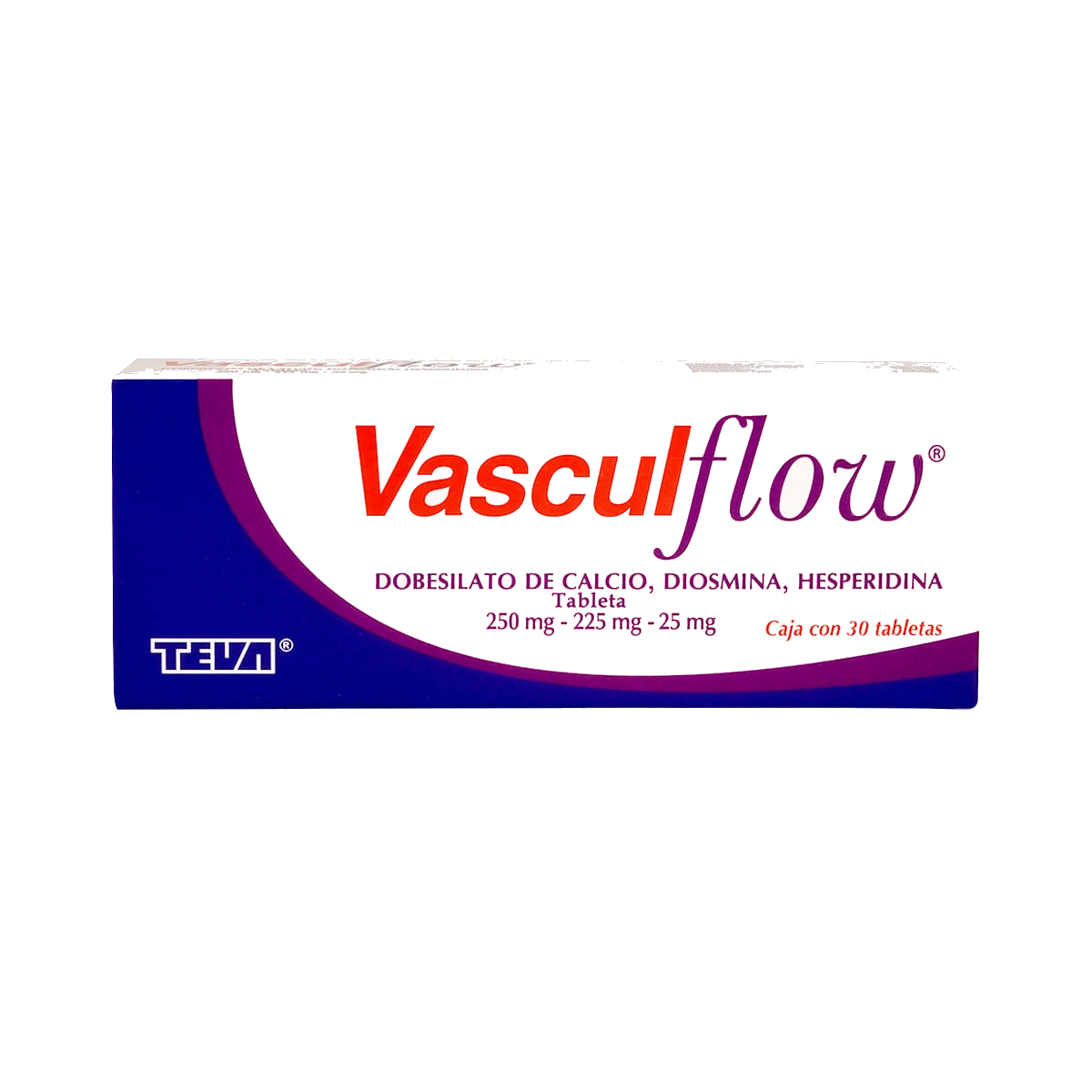 VASCULFLOW 250/225/25MG. TAB C/30 *RIM*