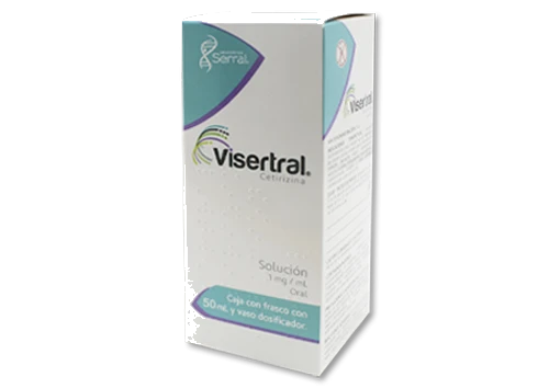 VISERTRAL 1 SOL 100MG/50 ML