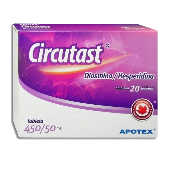 CIRCUTAST (DIOSMINA/HESPERIDINA) 20TABS