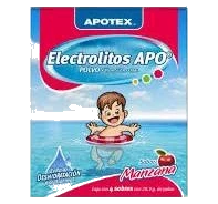 ELECTROLITOS APO MANZANA 4SOBRES POL