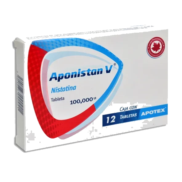 APONISTAN V (NISTATINA 100000U) 12TABVAG