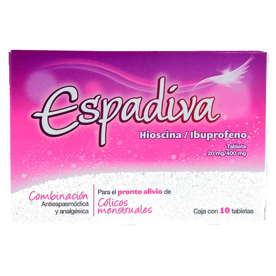 ESPADIVA 10 TAB 20/400 MG