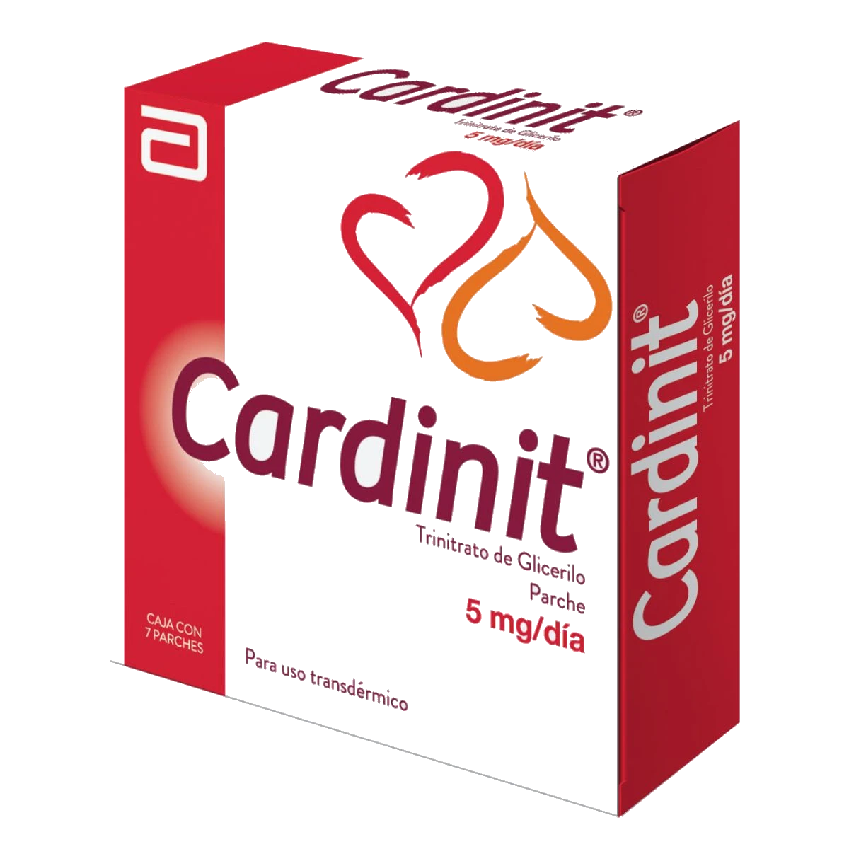 CARDINIT 5 MG 7 PARCHES