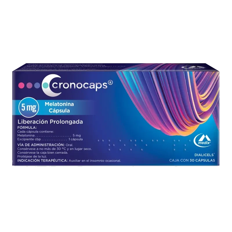 CRONOCAPS 5 MG 30 CAPS
