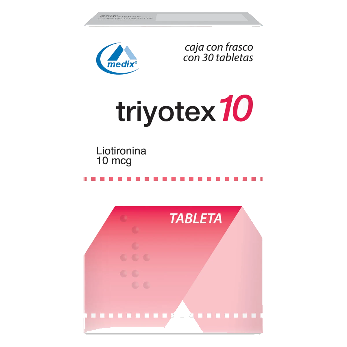 Triyotex 10 10 Mcg 30 Tabletas