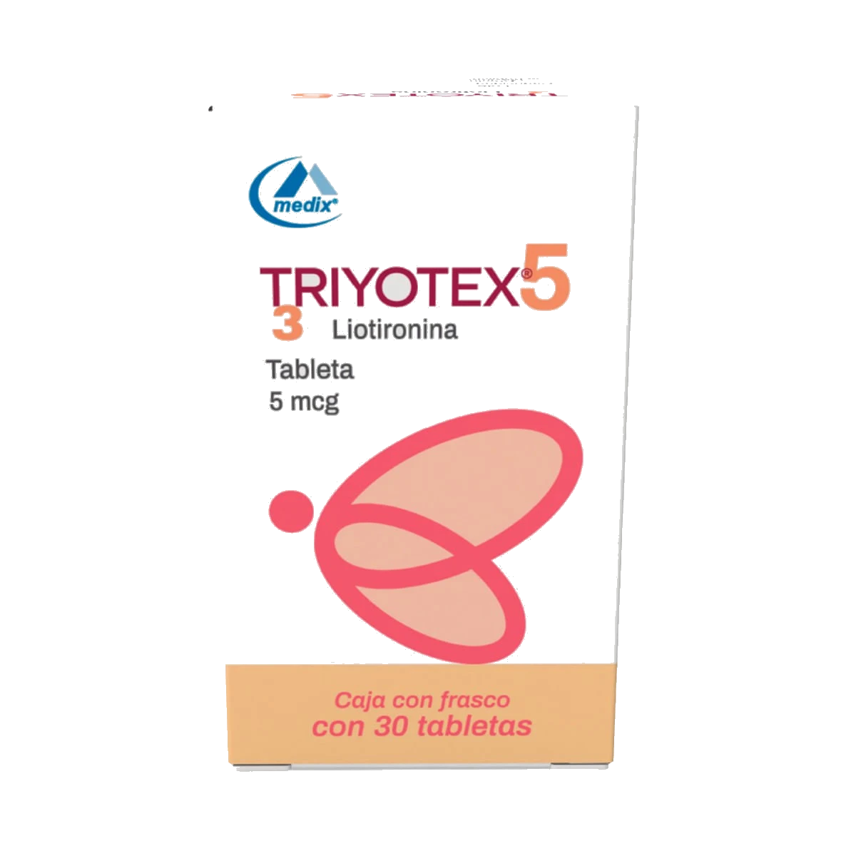TRIYOTEX 5MCG FCO 30TAB          N