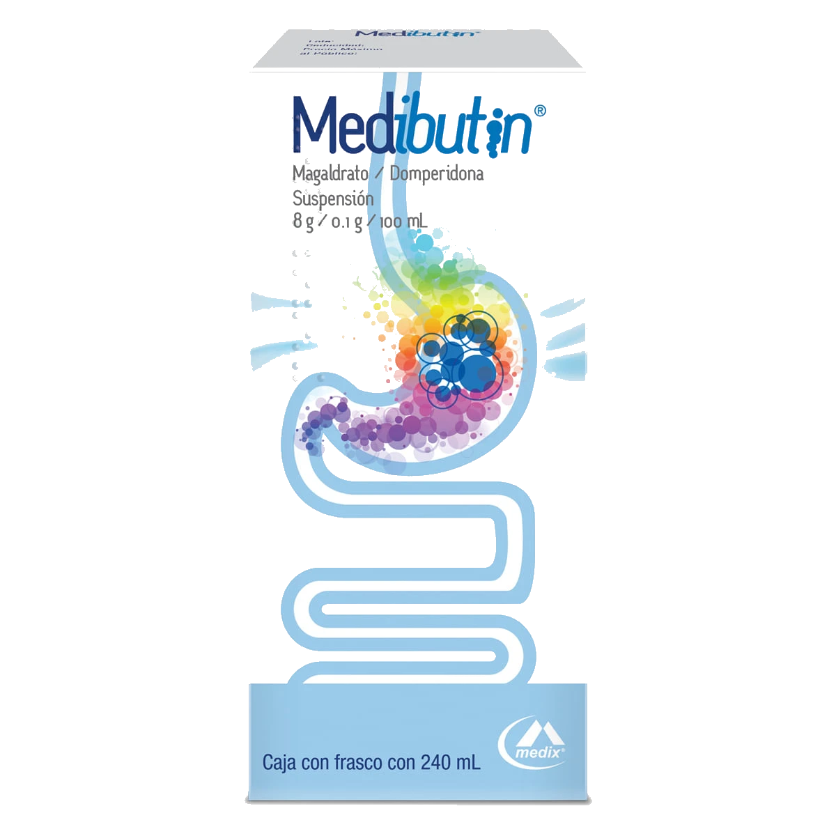 Medibutin 8/0.1 G 240 Ml Suspensión