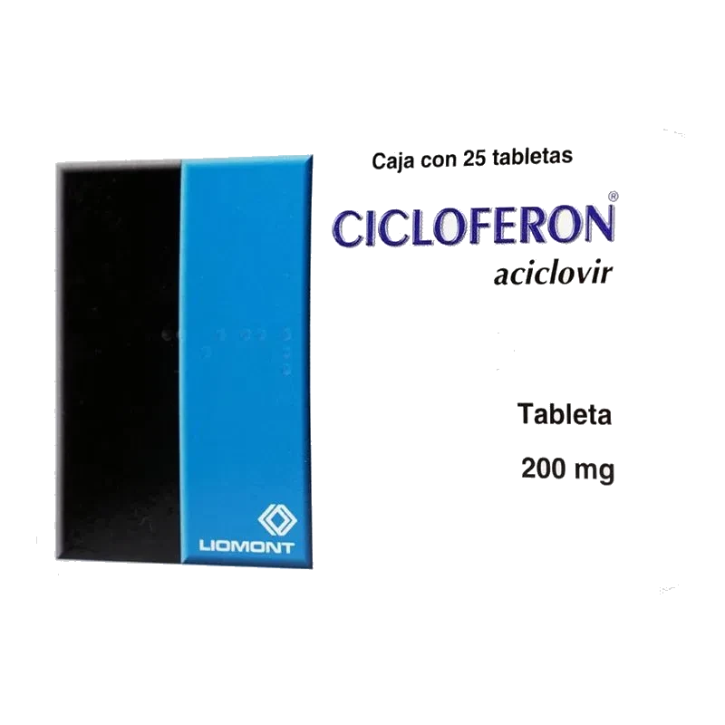 CICLOFERON 200 MG 25 TAB