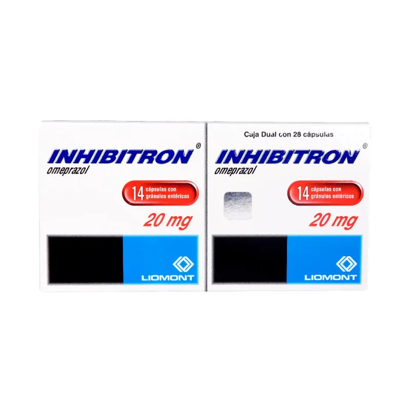 INHIBITRON DUAL 20MG 14 CAPS