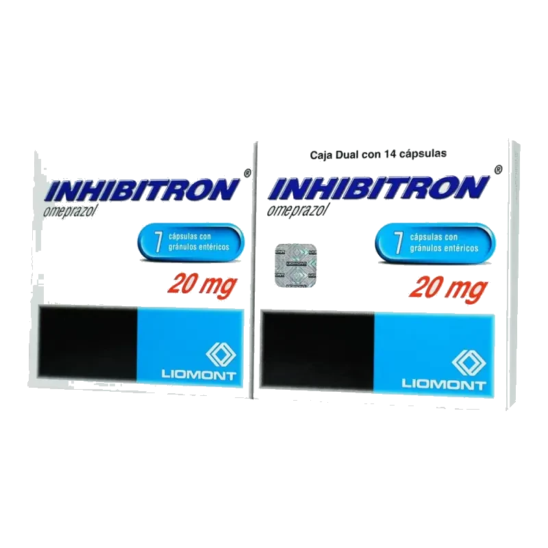 INHIBITRON DUAL 20MG 7 CAPS
