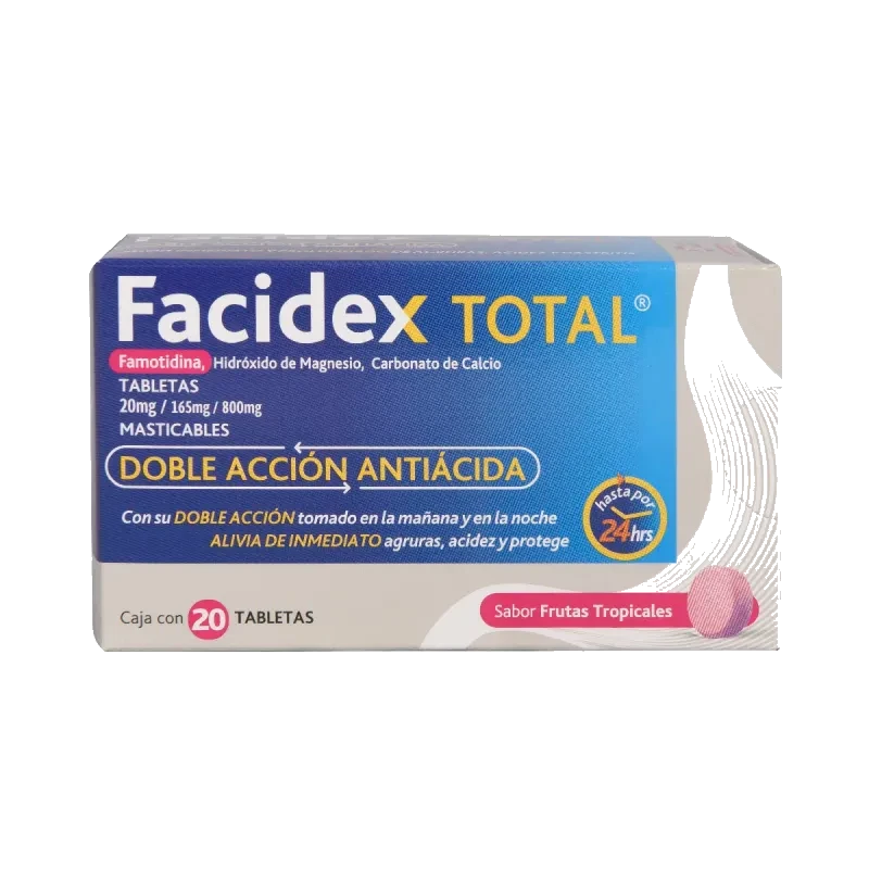 FACIDEX TOTAL FRUT TROP 20 TAB MAST