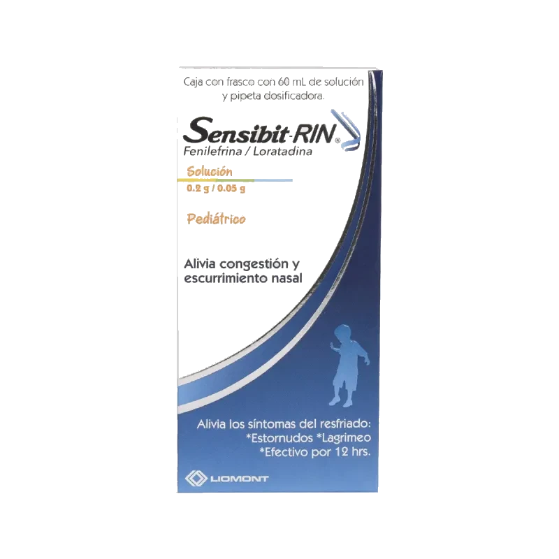 SENSIBIT-RIN PED 50/200MG/100ML SOL 60ML *LIO*