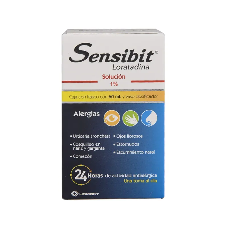 SENSIBIT 1% ALERGIAS 24H SOL 60ML