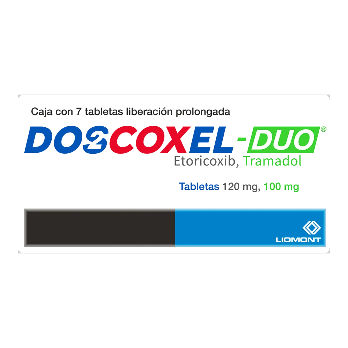 DOSCOXEL DUO, INDICADO PARA DOLOR AGUDO