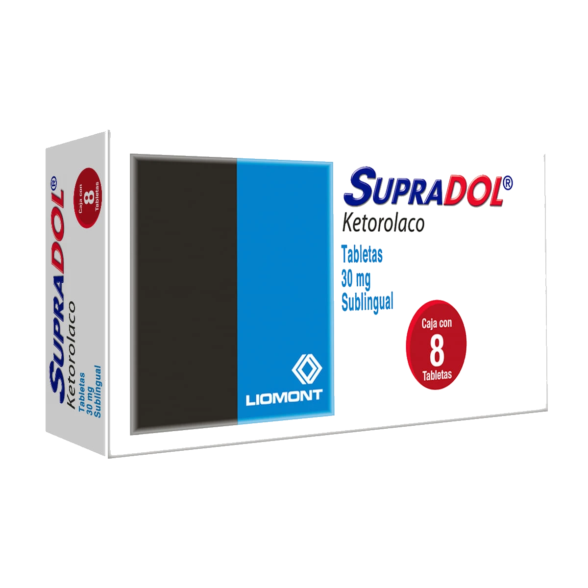 SUPRADOL, DOLOR, SUBLINGUAL, LIOMONT