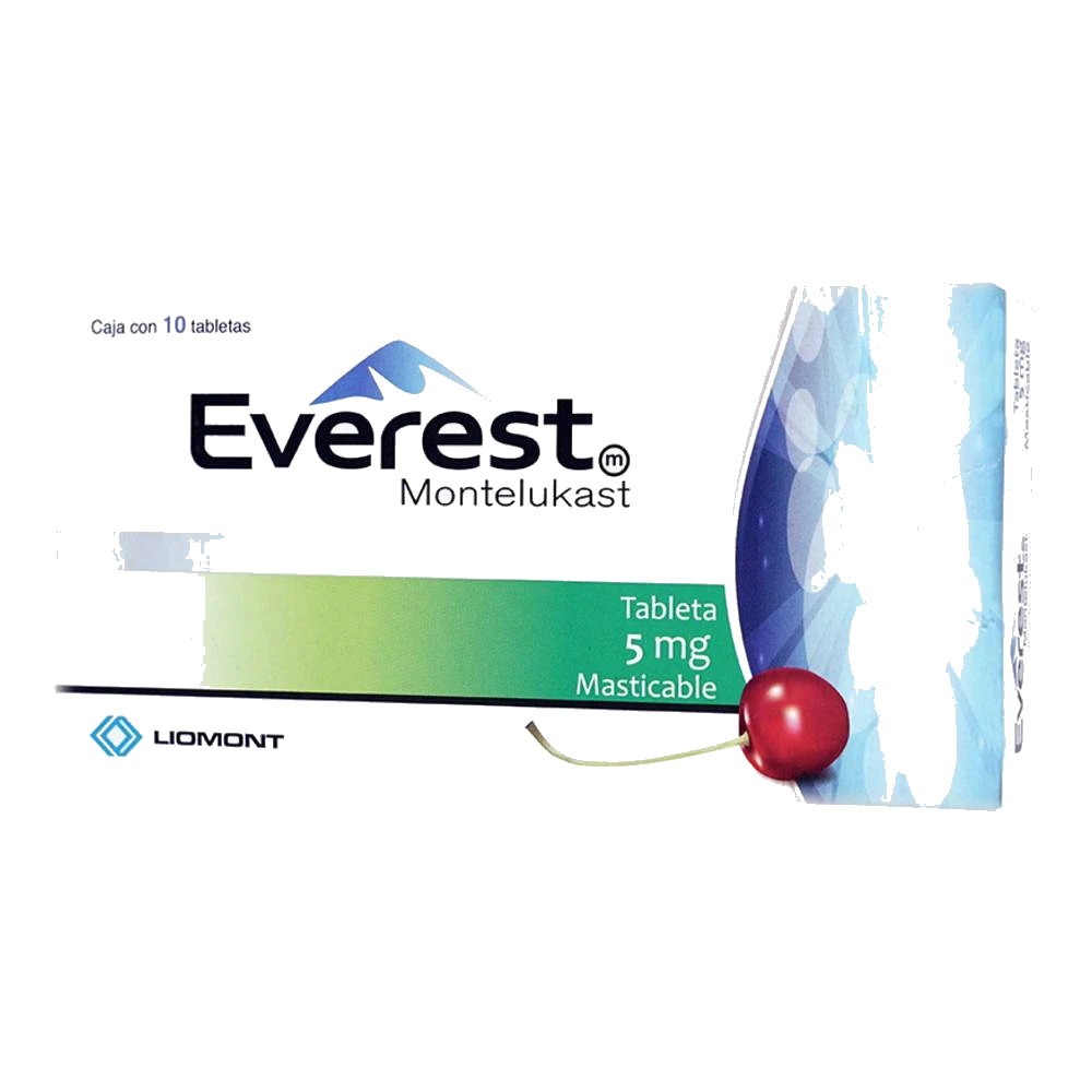 EVEREST-M MONTELUKAST 10 TAB 5 MG