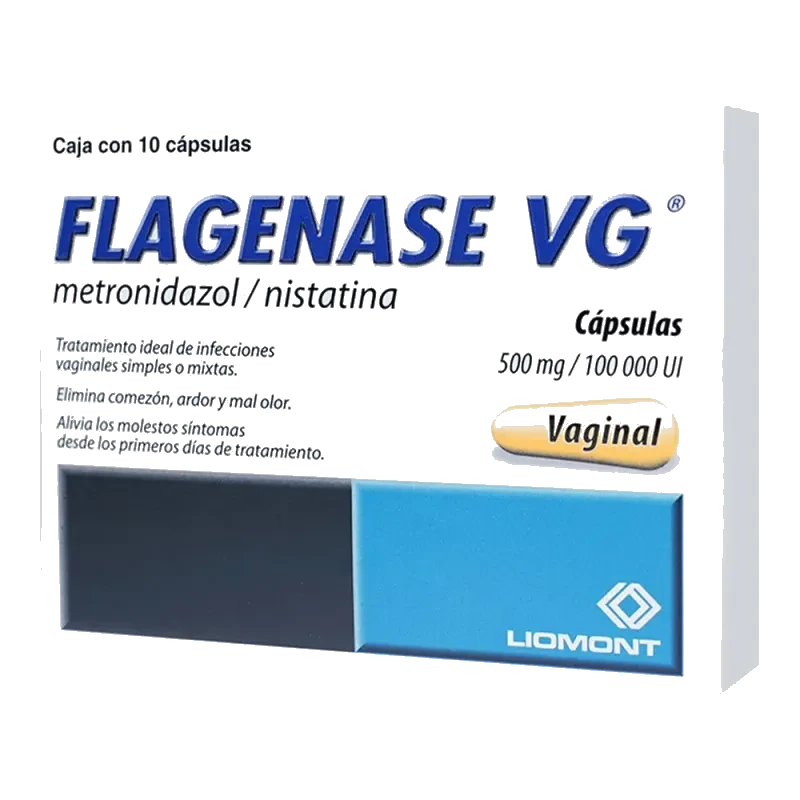 CADP 06-2027 FLAGENASE VG 500MG/100000UI CAP V C/10 *LIO*