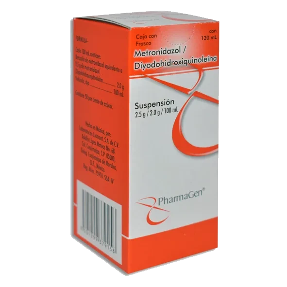 METRONIDAZOL DIYODOHIDROXIQUINOLEINA PHARMAGEN