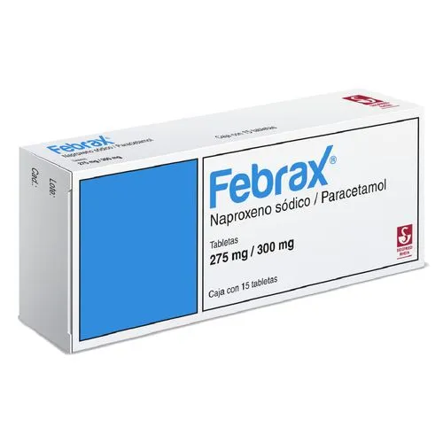 CADP 07-2027 FEBRAX 275/300MG TAB C/15 *SGF*
