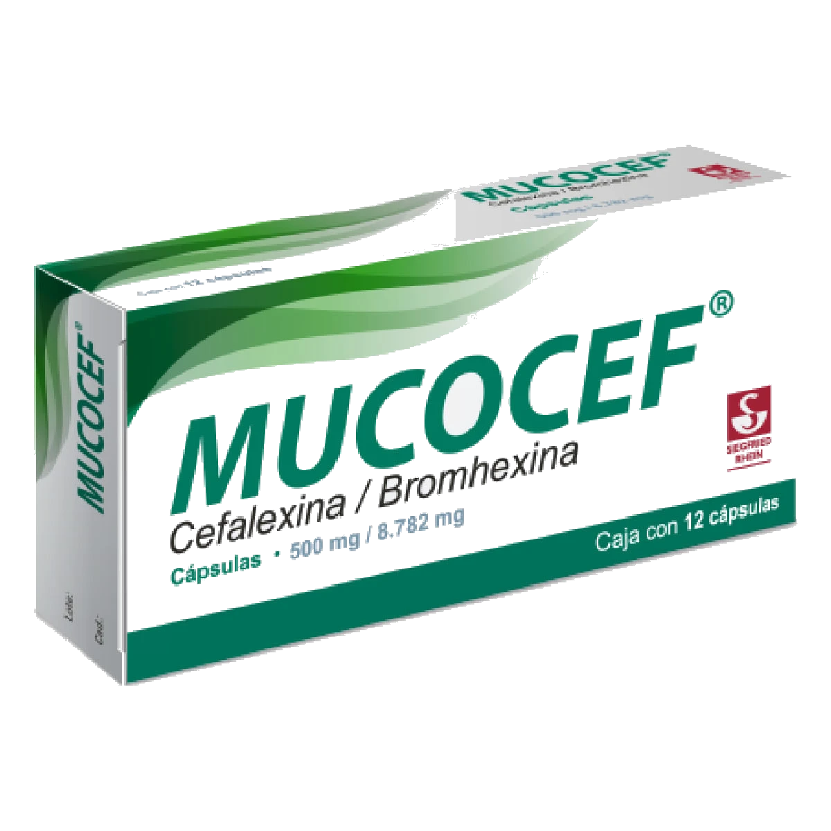 MUCOCEF 500 MG CAPS 12
