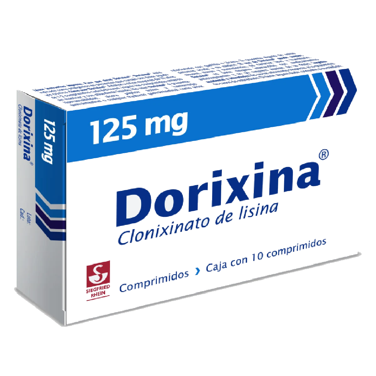 DORIXINA 10 COMP 125 MG
