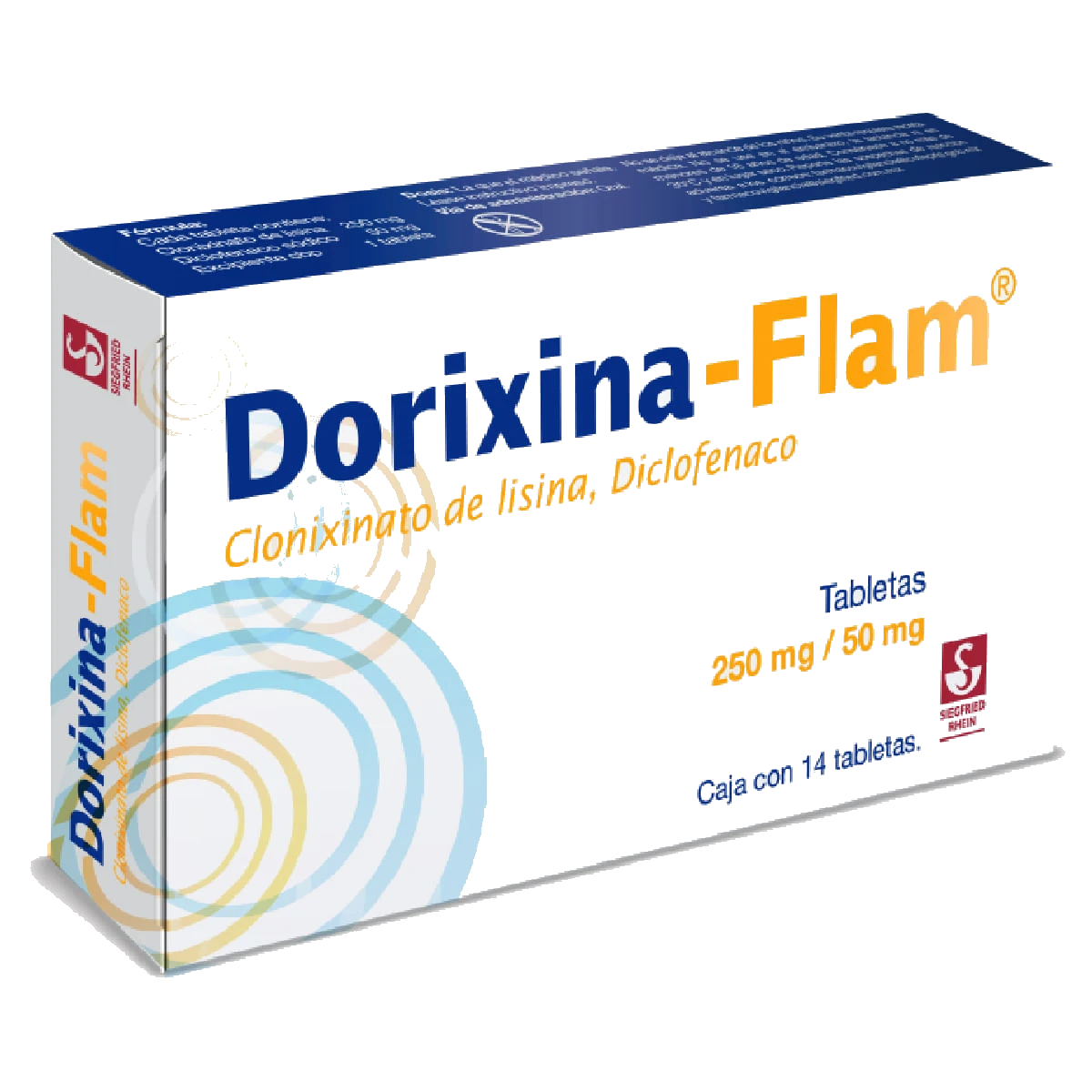 DORIXINA-FLAM 14 TAB 250/50 MG