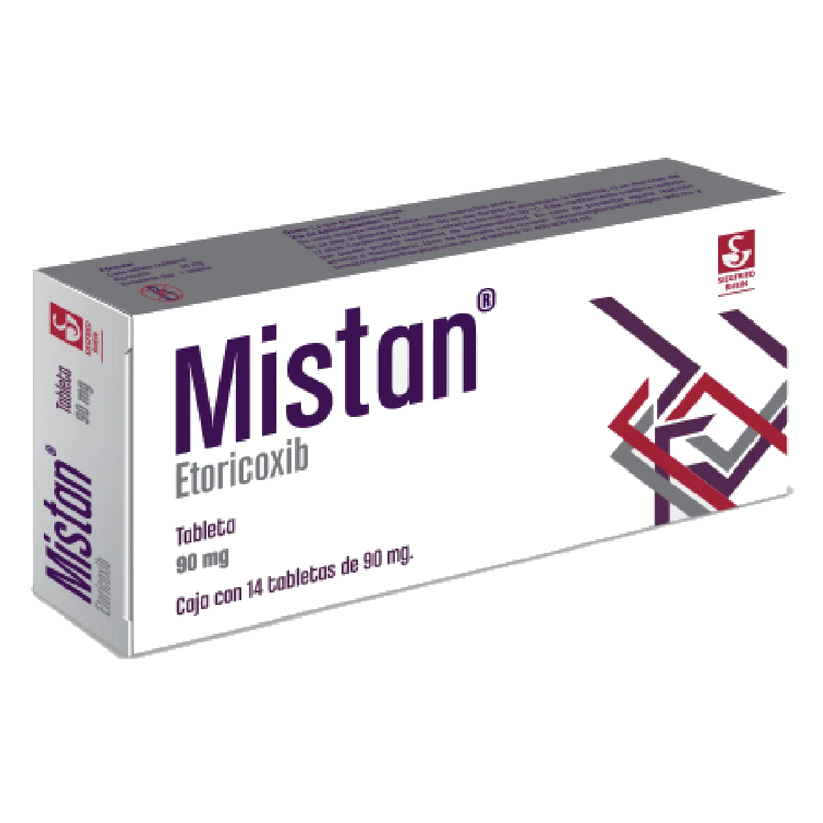 Mistan 90 Mg 14 Tabletas