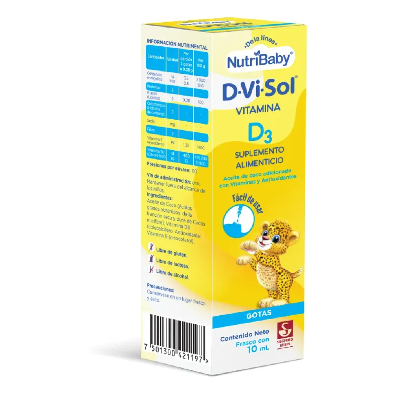 D-VI-SOL 1 FRASCO GOTERO 10 ML