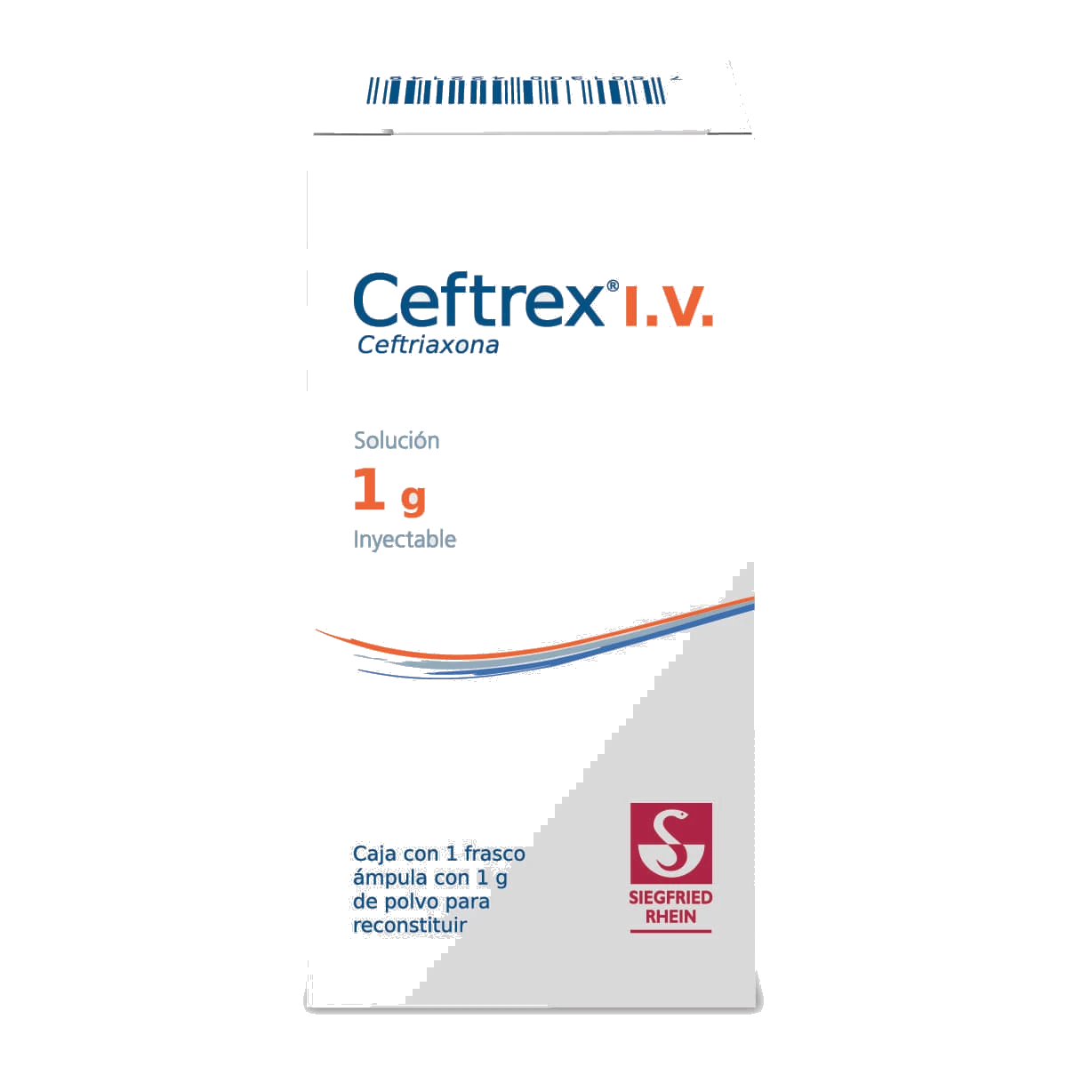 Ceftrex IV 1g Unidosis Vta