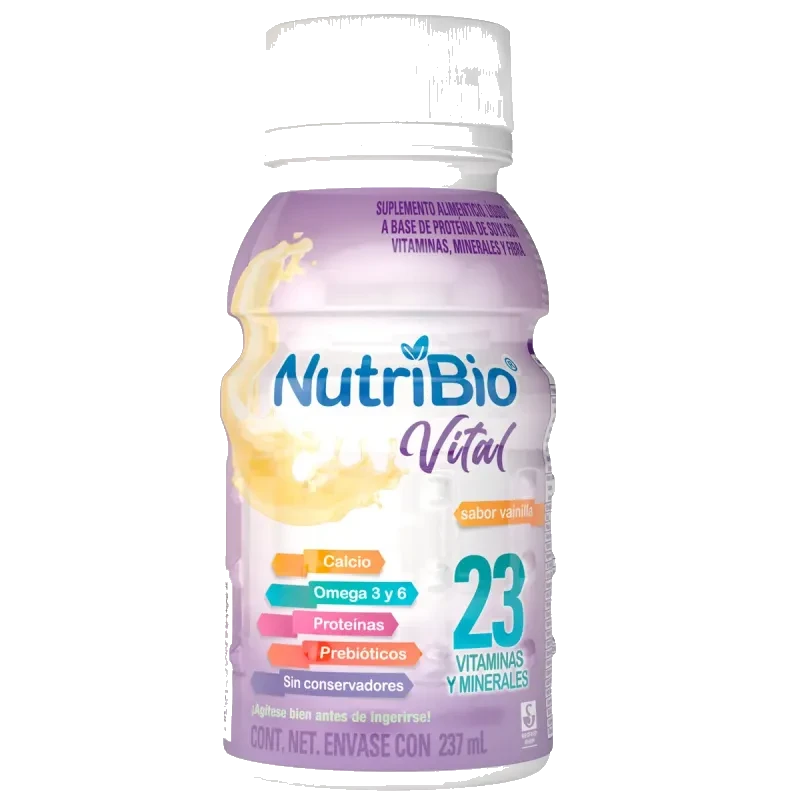 NUTRIBIO VITAL VAINILLA 1 FCO 237 ML