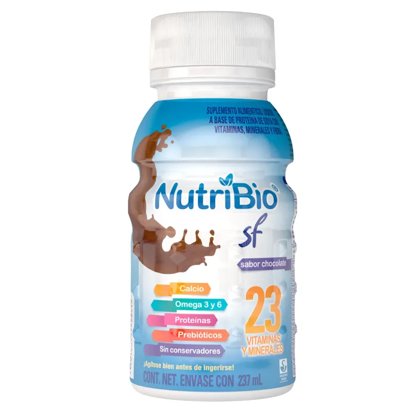 Nutribio sf Suplemento Alimenticio Sabor Chocolate 273 ml