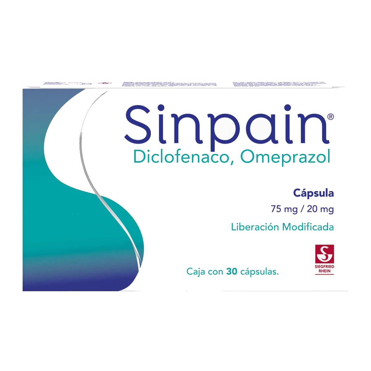 SINPAIN 30 CAP 75/20 MG