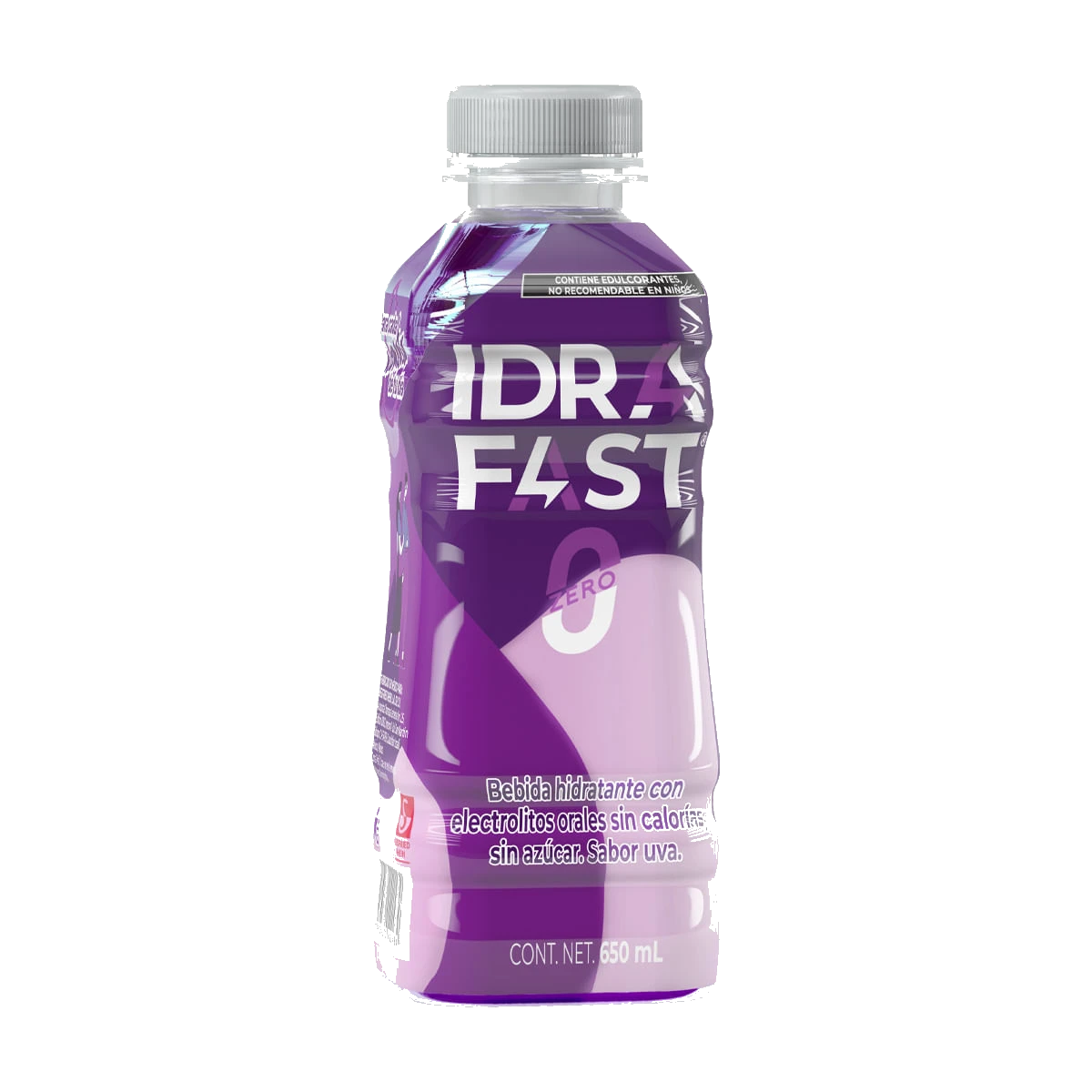 Idrafast Bebida Hidratente Zero Sabor Uva 650ml